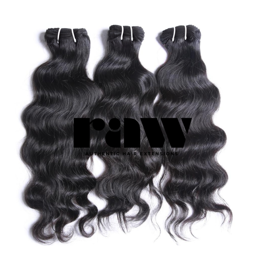 3 Bundle Package - Raw Indian Wavy (Weft)