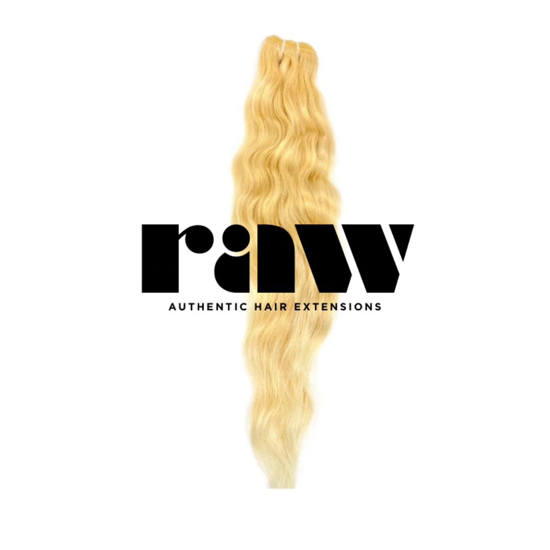 Raw Indian Wavy Blonde 613 (Weft)